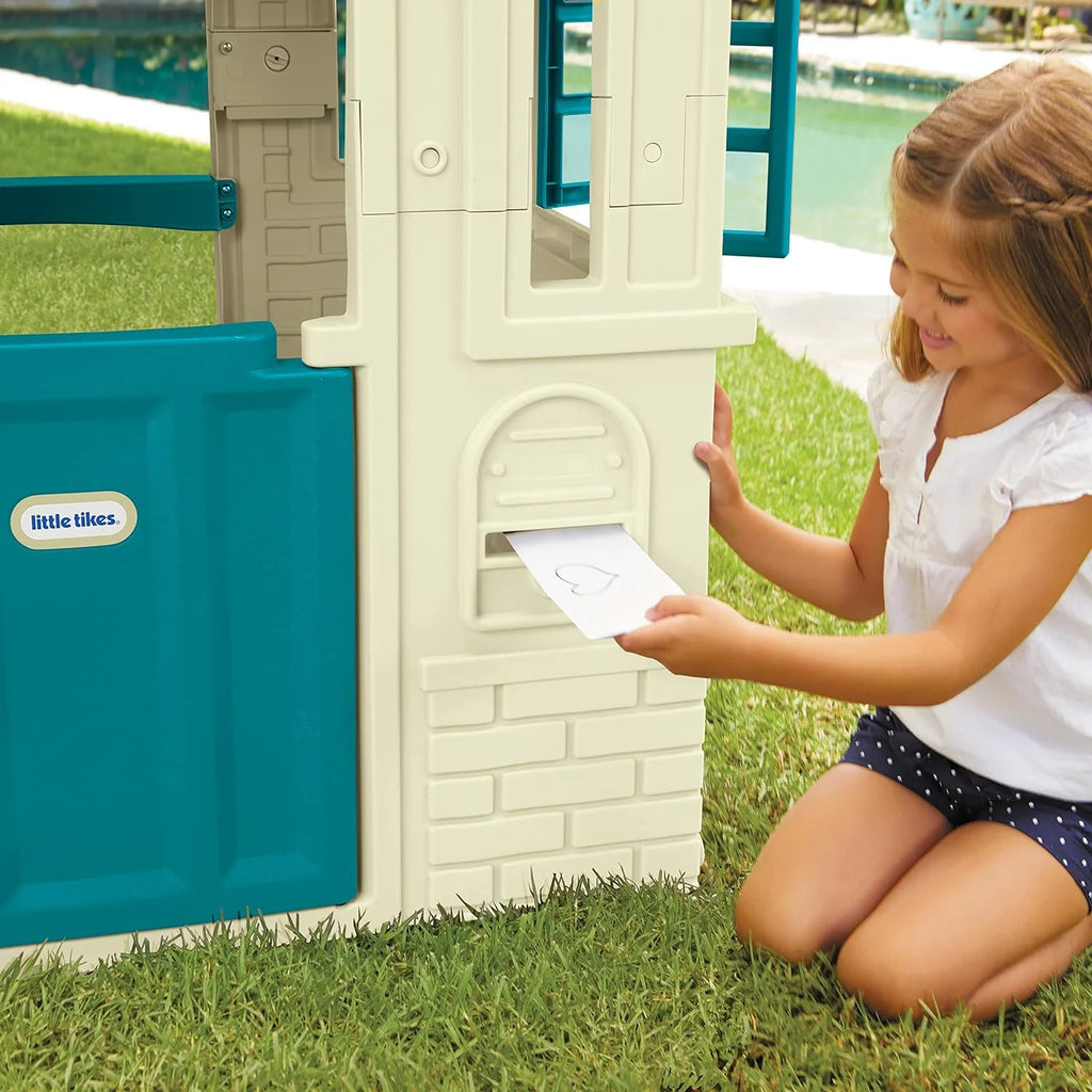 Little Tikes Cape Cottage Playhouse, Blue, Large, 13 x 31 x 41 Inches - 654053M