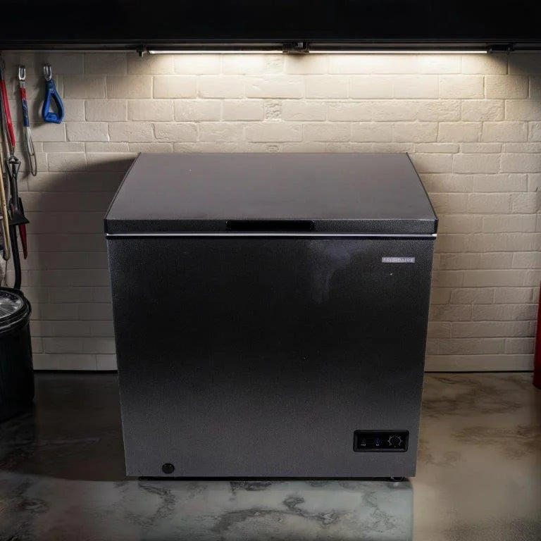 Frigidaire Chest Freezer, 5.0 Cu. Ft., Black Granite Design