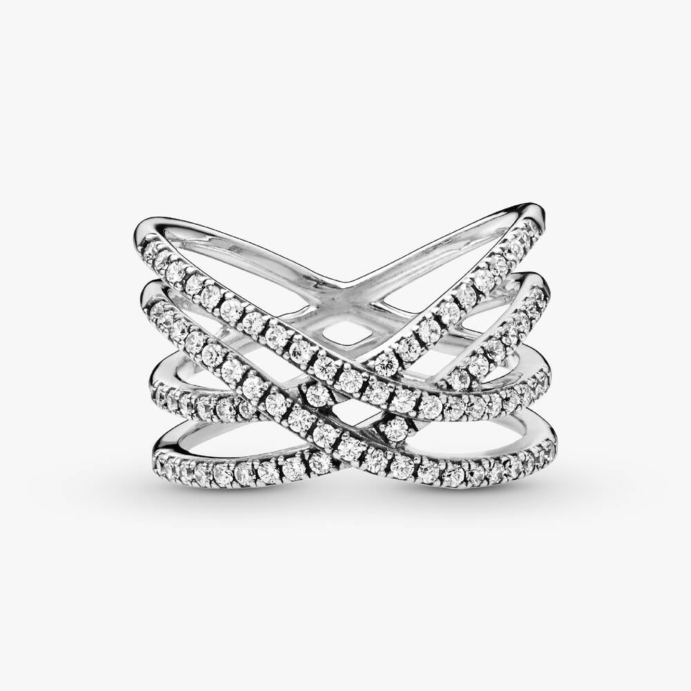 FINAL SALE - Entwined Lines Ring