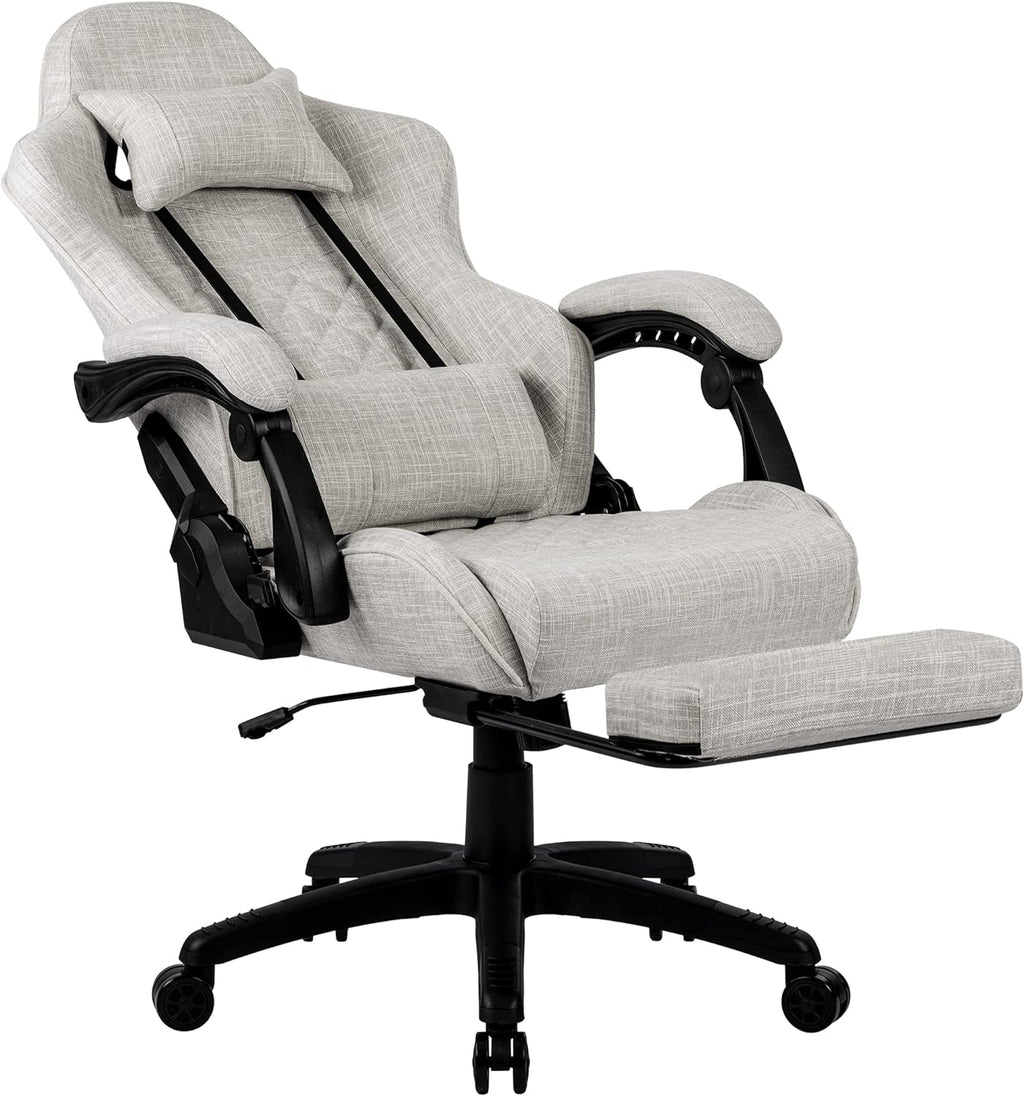 Blue Whale PU Leather Big And Tall Ergonomic Office Gaming Chair, 350 Pounds - B0BTCQ3VVW