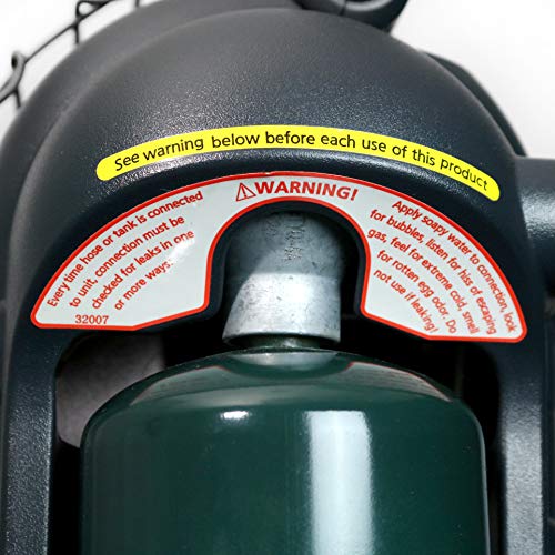 Mr. Heater Portable Indoor-Safe Propane Radiant Heater, 4000-9000 BTU