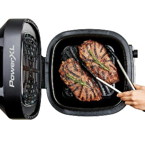 12-in-1 Grill And Air Fryer Combo, 6-Qt, 1550W, Stainless Steel