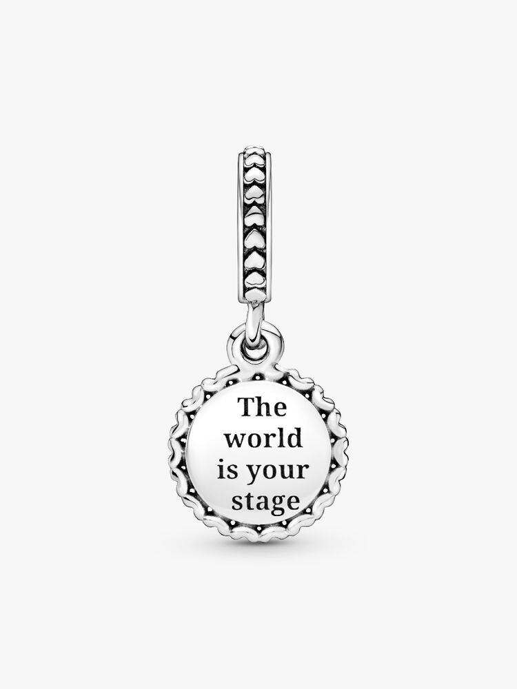 Theatre Masks Dangle Charm