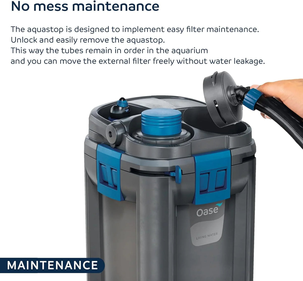 OASE BioMaster Thermo 250 Aquarium Filter, Black