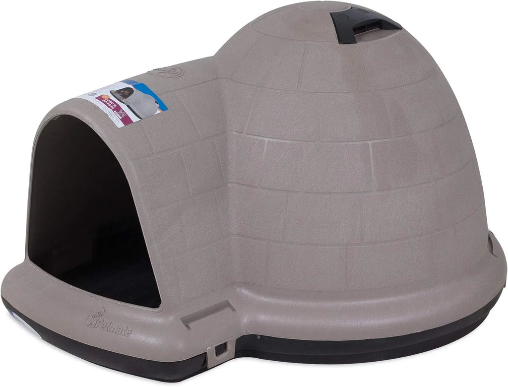 XL All-Weather Igloo Dog House for 90-125 Lb. Dogs