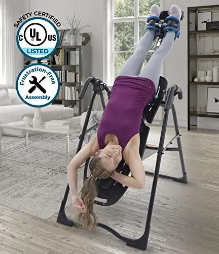 Teeter Inversion Table For Back Pain - FDA-Registered, UL Safety-Certified