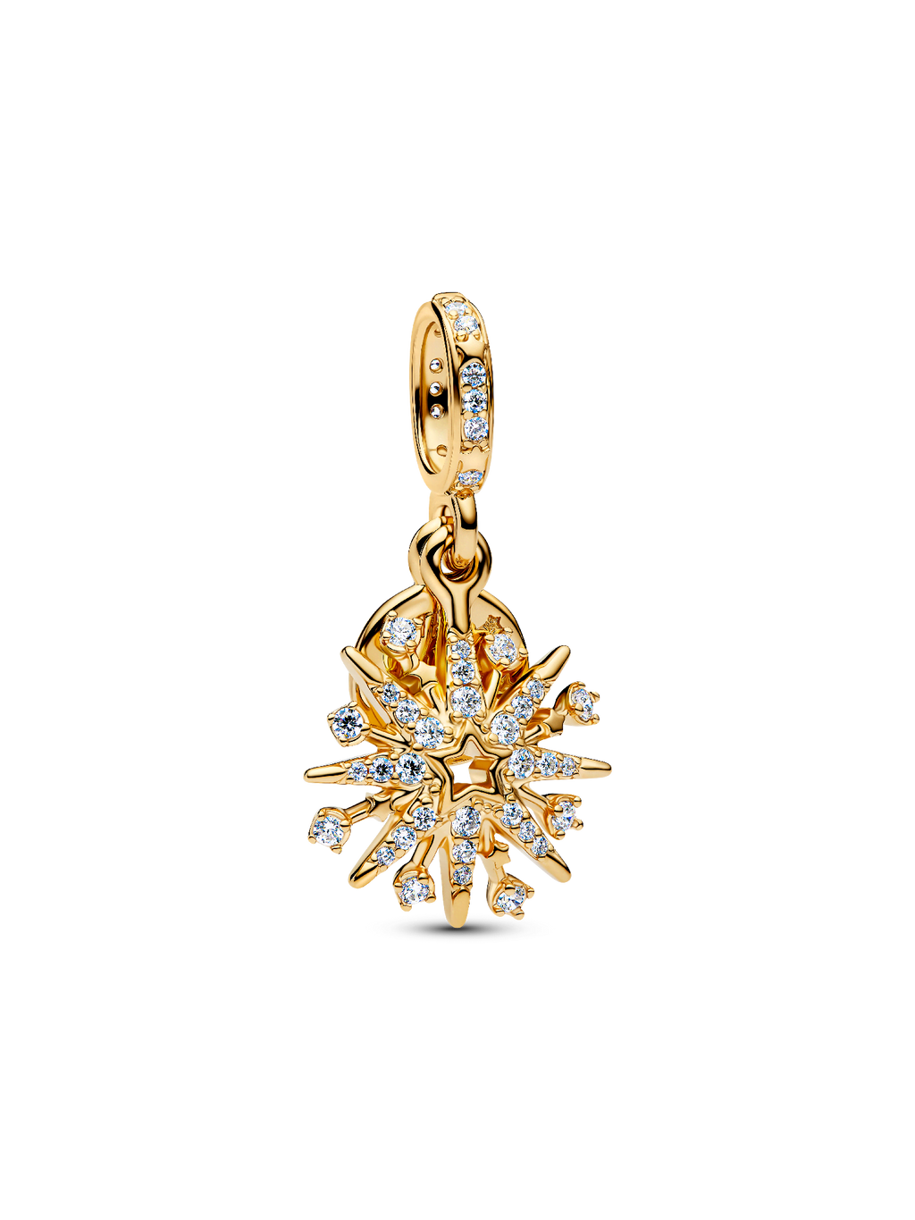 Sparkling Firework Double Dangle Charm