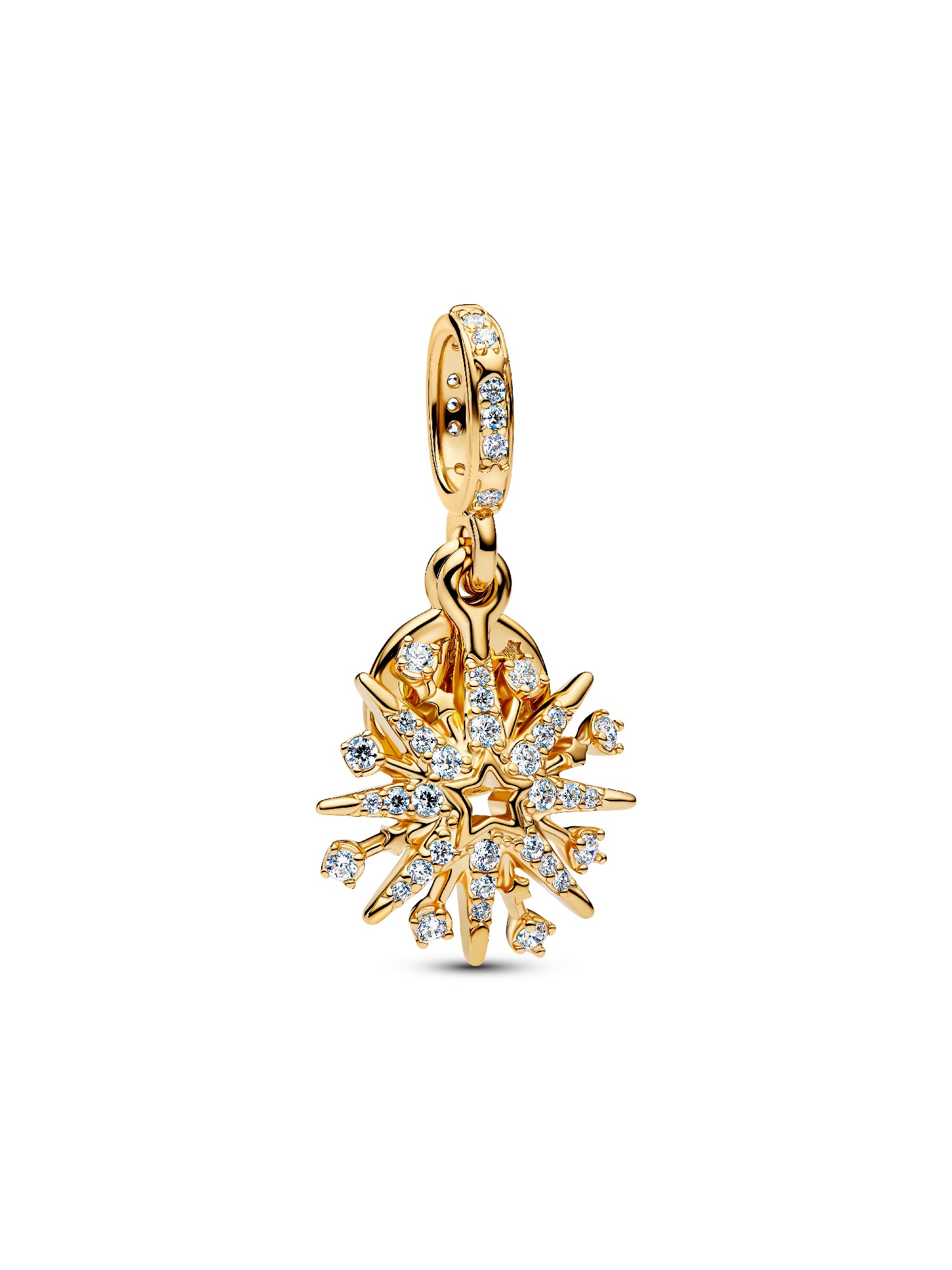 Sparkling Firework Double Dangle Charm