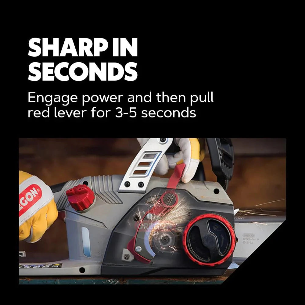 Oregon 18-inch 15 Amp Corded Electric Chainsaw With PowerSharp Self-Sharpening System - CS1500