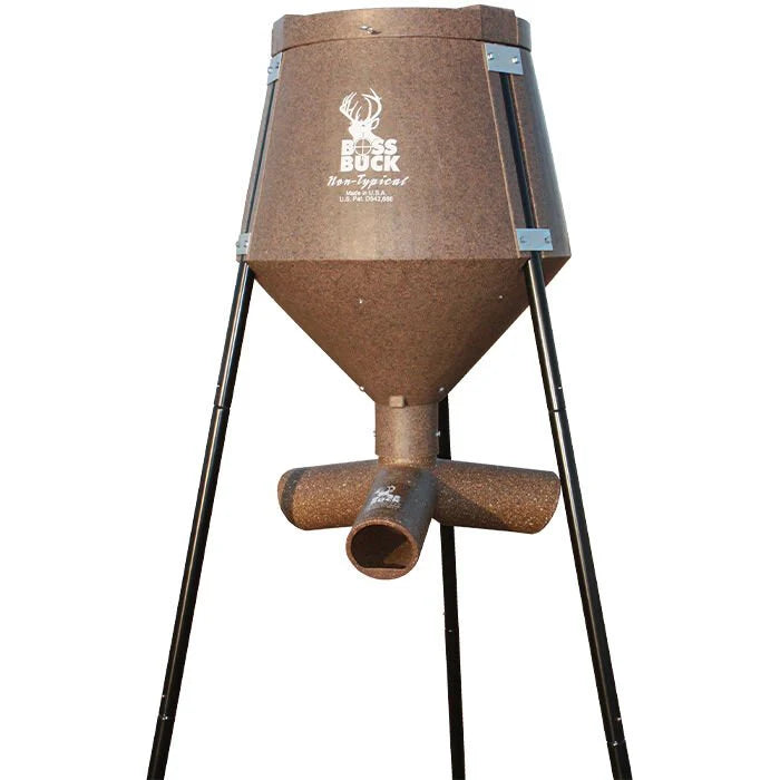 200-Lb Gravity Deer Feeder - 12V Spinner