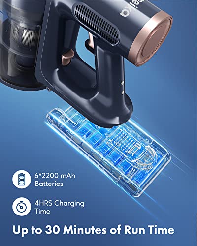 Homeika Cordless Stick Vacuum Cleaner With LED Display, 20 Kpa Suction, 1.5L Dust Cup