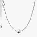 KATSEYE Yoonchae's Peace Sign Mini Charm Necklace