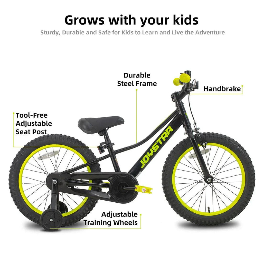 JOYSTAR NEO 20 Inch Kids Bike With Training Wheels
