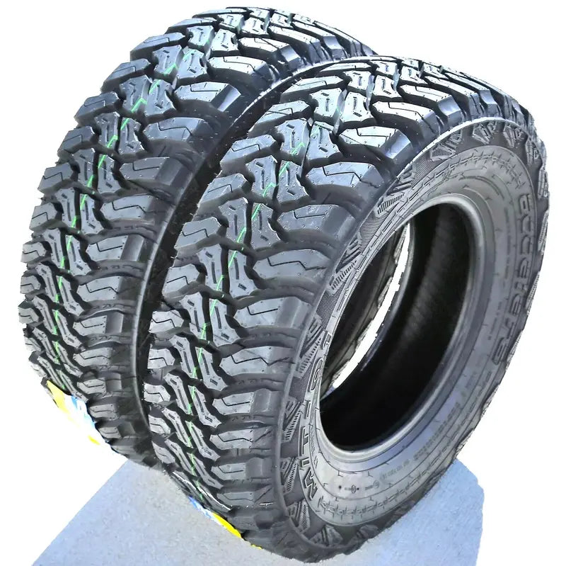 Accelera M/T-01 Mud Terrain Tires 235/75R15 Load C 6 Ply For Light Trucks - Pair