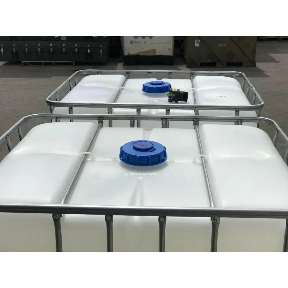 Schutz 330 Gallon Food Grade IBC Drinking Water And Rainwater Harvesting Container