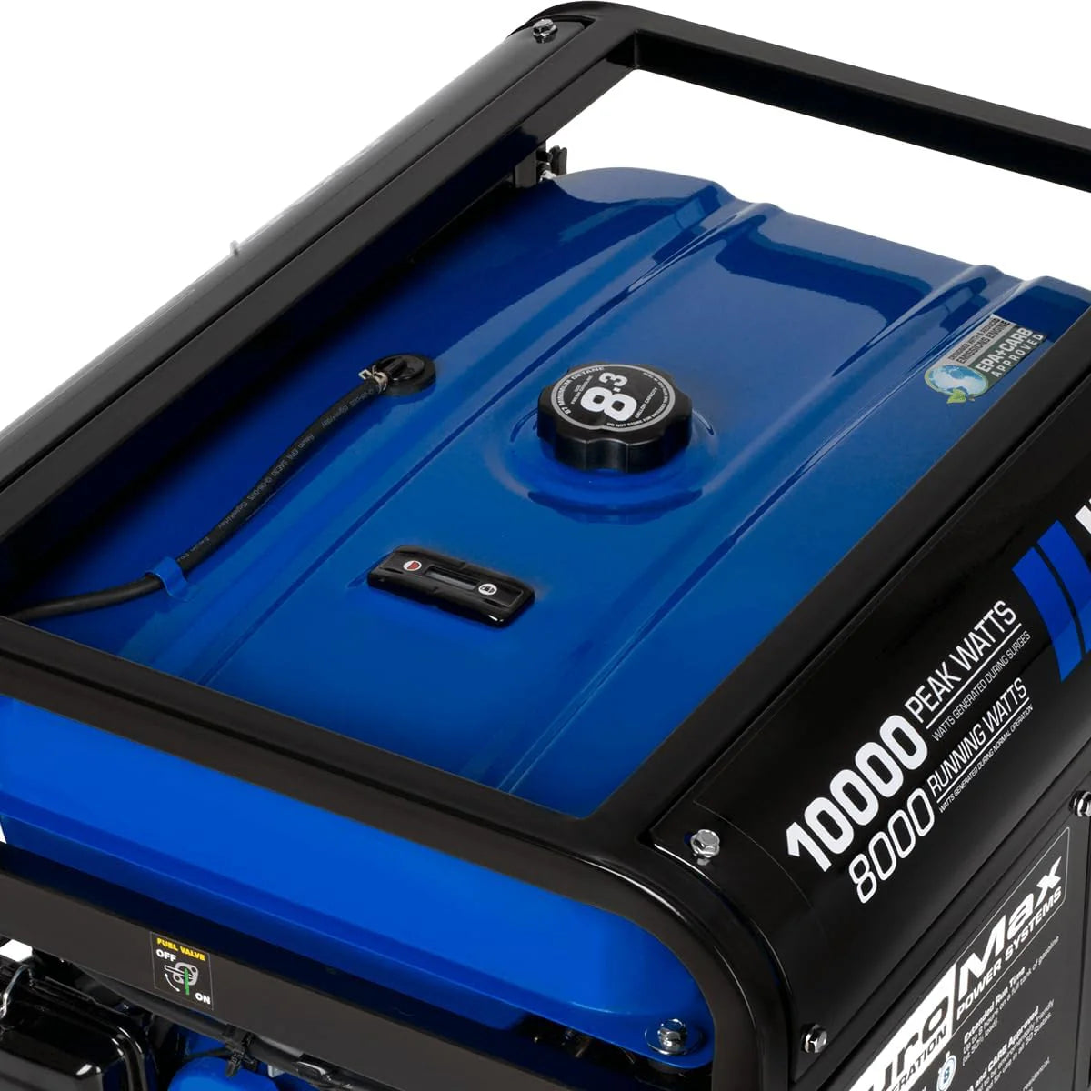 DuroMax 13,000-Watt Dual Fuel Portable Generator, Gasoline/Propane, Electric Start - XP13000EH