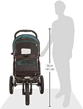 Pet Gear No-Zip Pet Stroller, Skyline, 70 lbs - NV