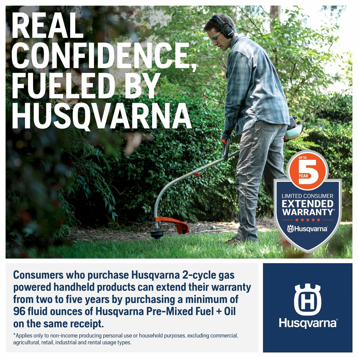 Husqvarna Gas String Trimmer, 28-cc 2-cycle, 20-in Straight Shaft, Attachment And Edger Capable - 330LK 970545001