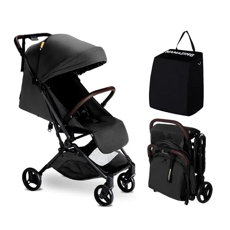 Mamazing Travel Stroller With Carbon Fiber Frame, 11.6 Pounds - Compact Fold