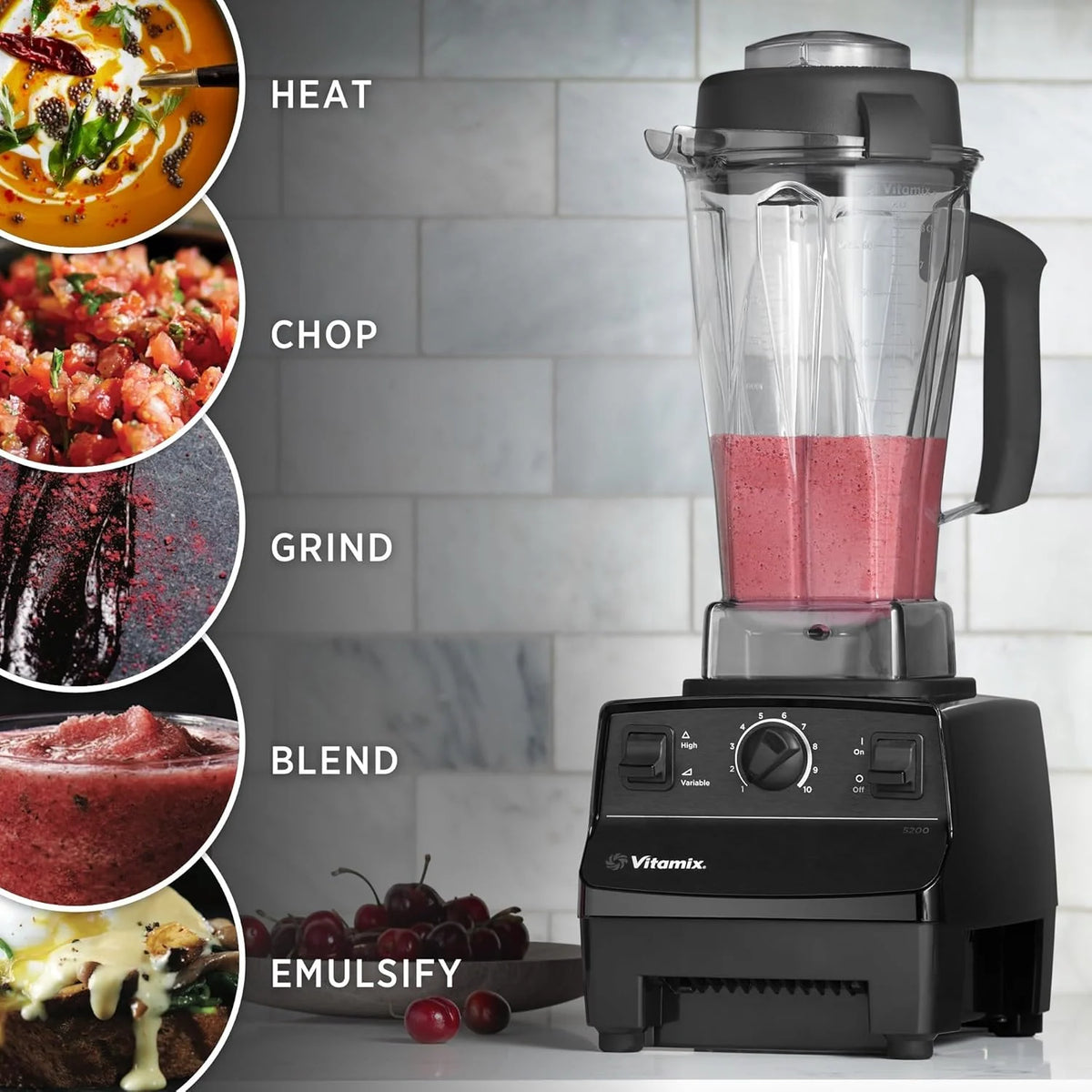 Vitamix Professional-Grade Blender, 64 oz - 5200