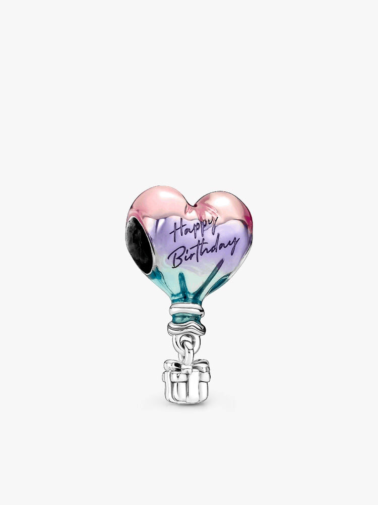 Happy Birthday Hot Air Balloon Heart T-Bar Set