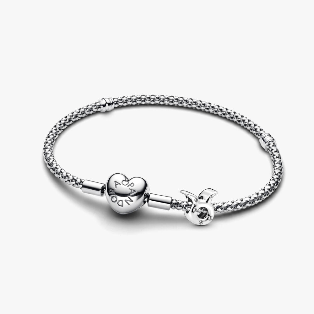 Taurus Zodiac Charm Studded Bracelet Set
