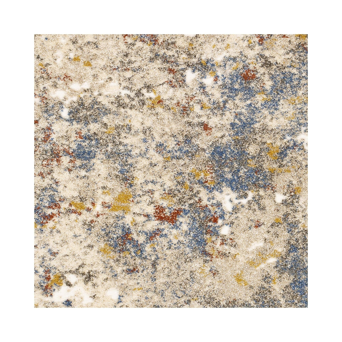 Mid-Century Medallion Area Rug - Brown
