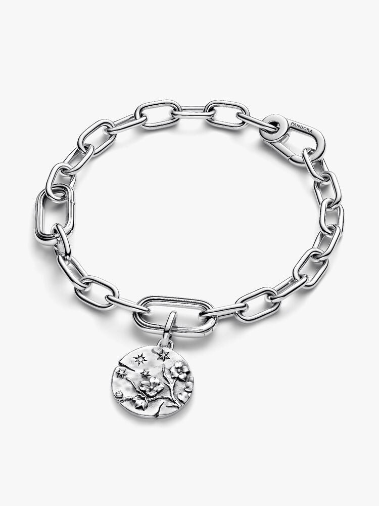 Cherry Blossom Medallion Charm