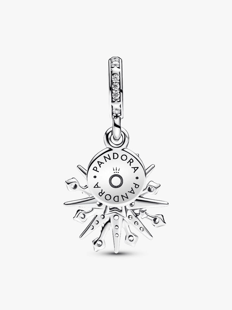 Sparkling Firework Double Dangle Charm