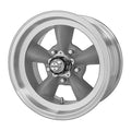American Racing Vintage VN105 Torq Thrust D Wheel 15X8.5 5X4.5 Gray Mach-LP - VN105D