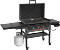 BLACKSTONE 36in Omnivore Gas Griddle, 768 Square Inches, Powder Coated Black - 2310
