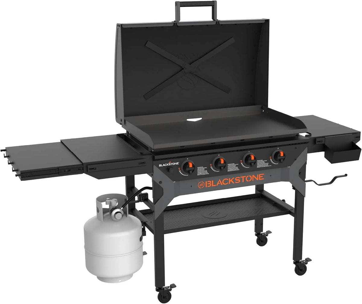 BLACKSTONE 36in Omnivore Gas Griddle, 768 Square Inches, Powder Coated Black - 2310