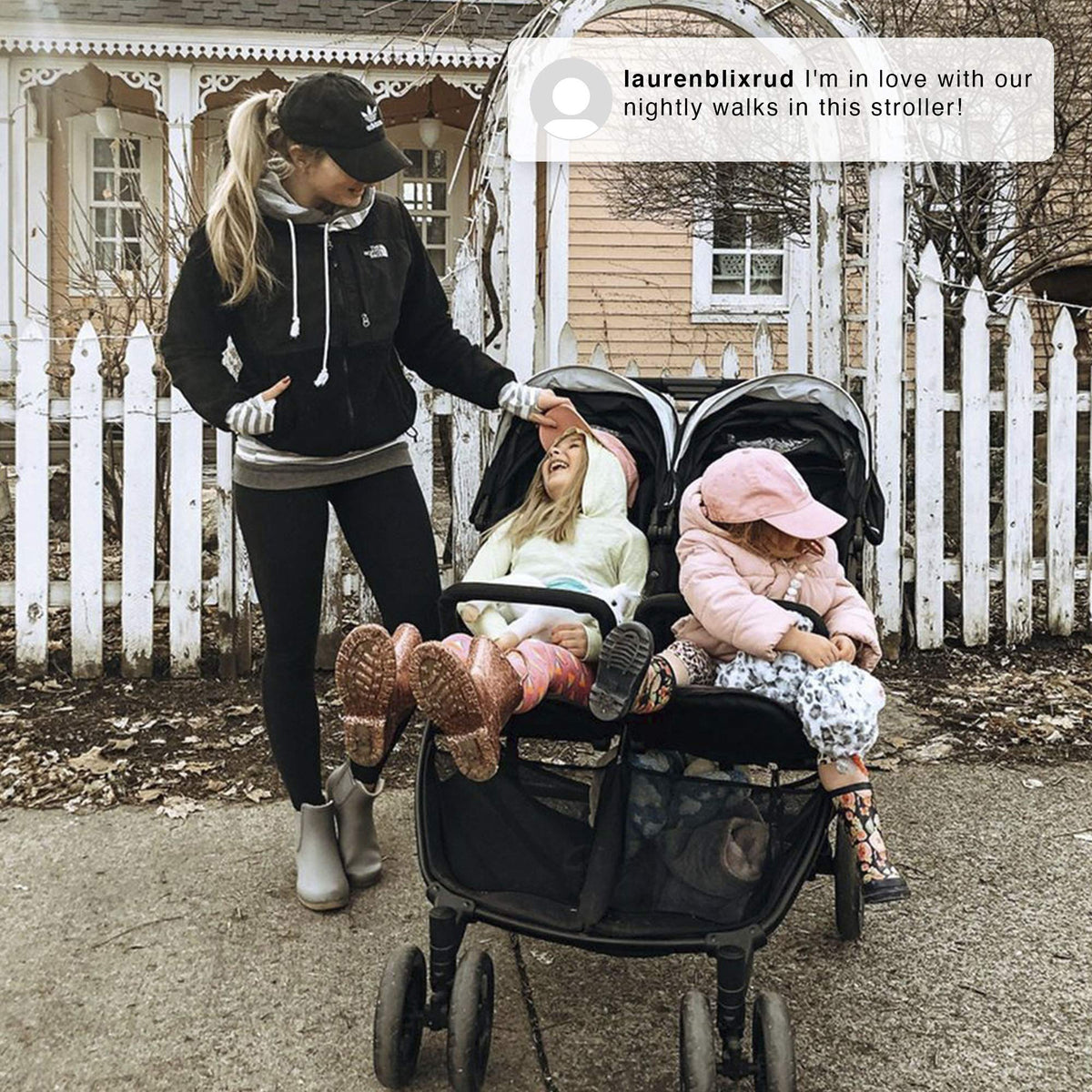 Jeep Destination Ultralight Side x Side Double Stroller, 80 Pounds Total - Destination