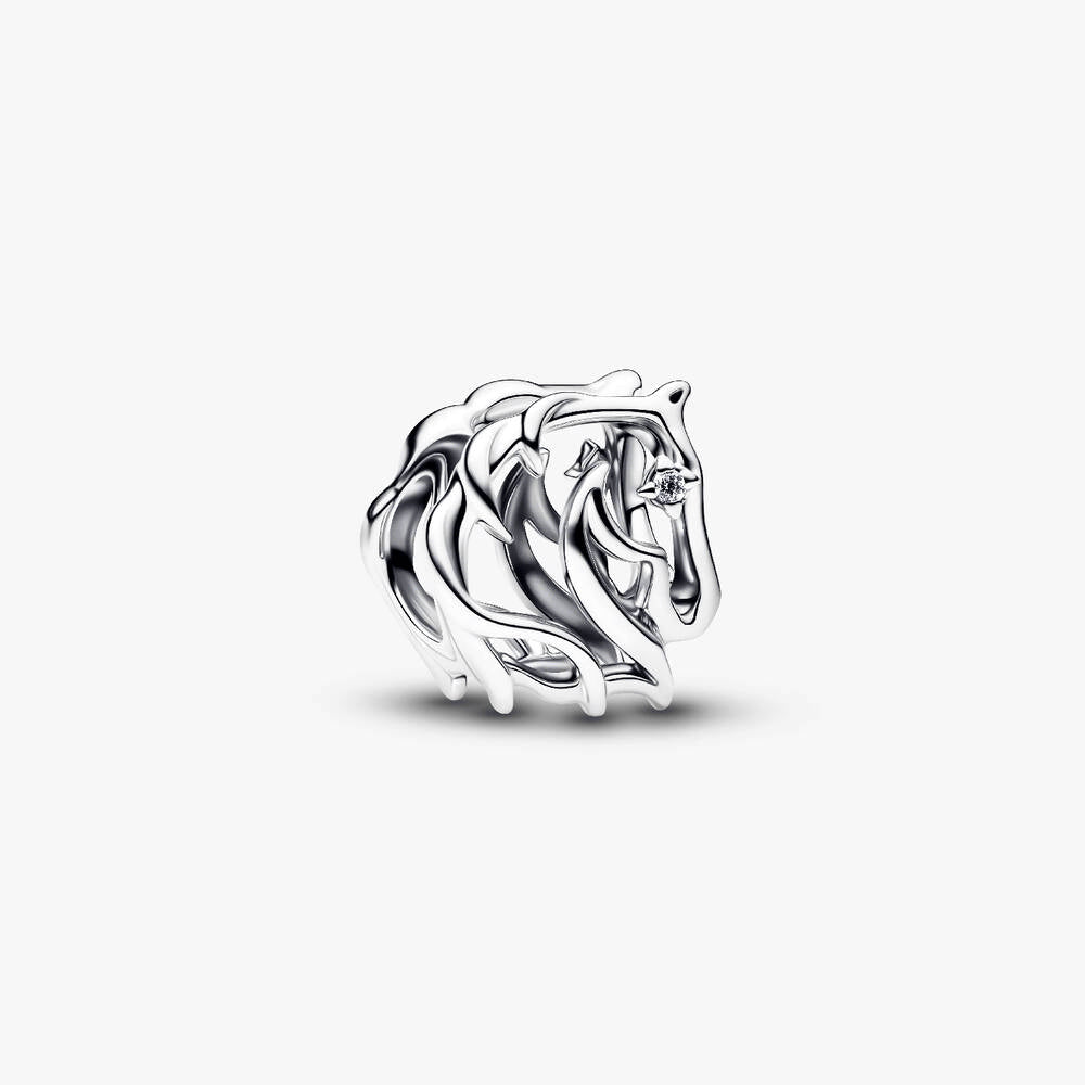 Horse Openwork Charm