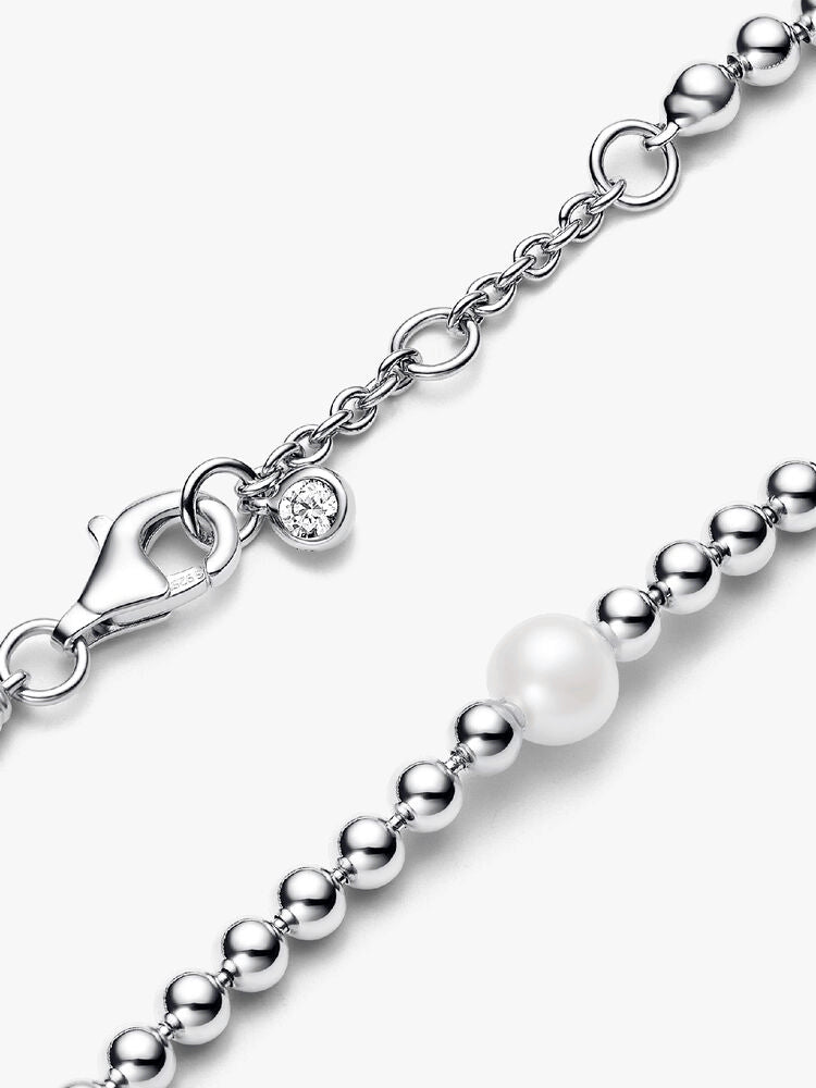 Treated Freshwater Cultured Pearl & Beads Bracelet
