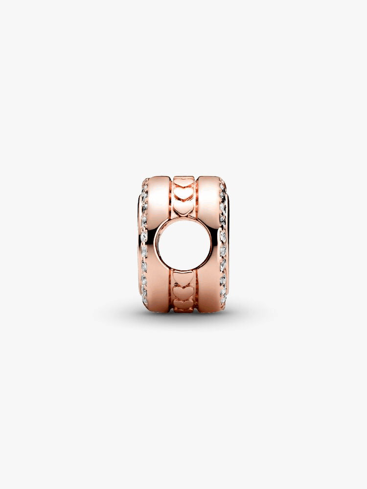 Engravable Sparkling Button Charm