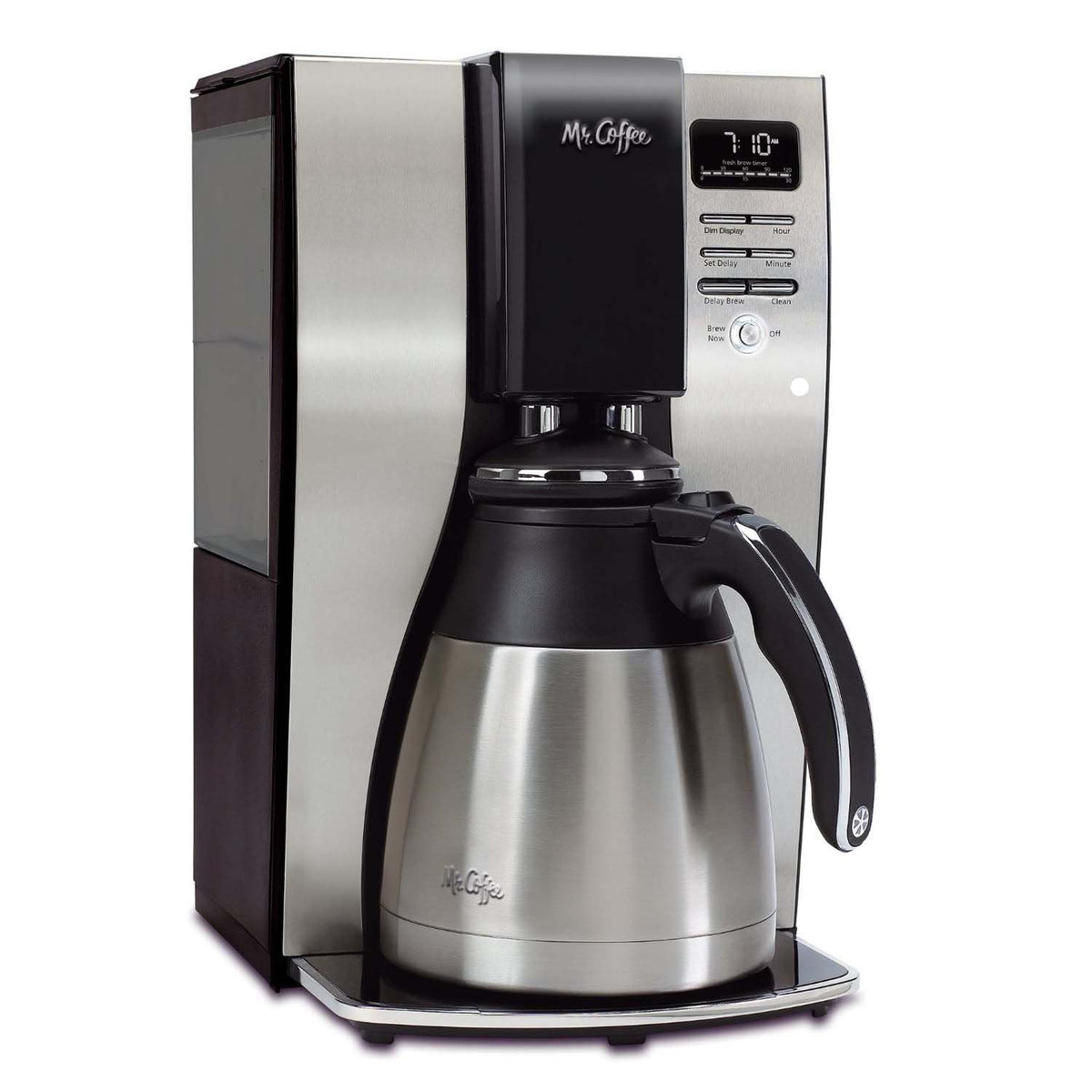 10-Cup Programmable Coffee Maker With Thermal Carafe And Strong Brew Selector