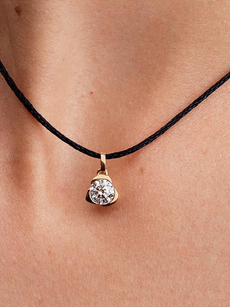 Pandora Talisman 14k Gold Lab-grown Diamond Heart Pendant