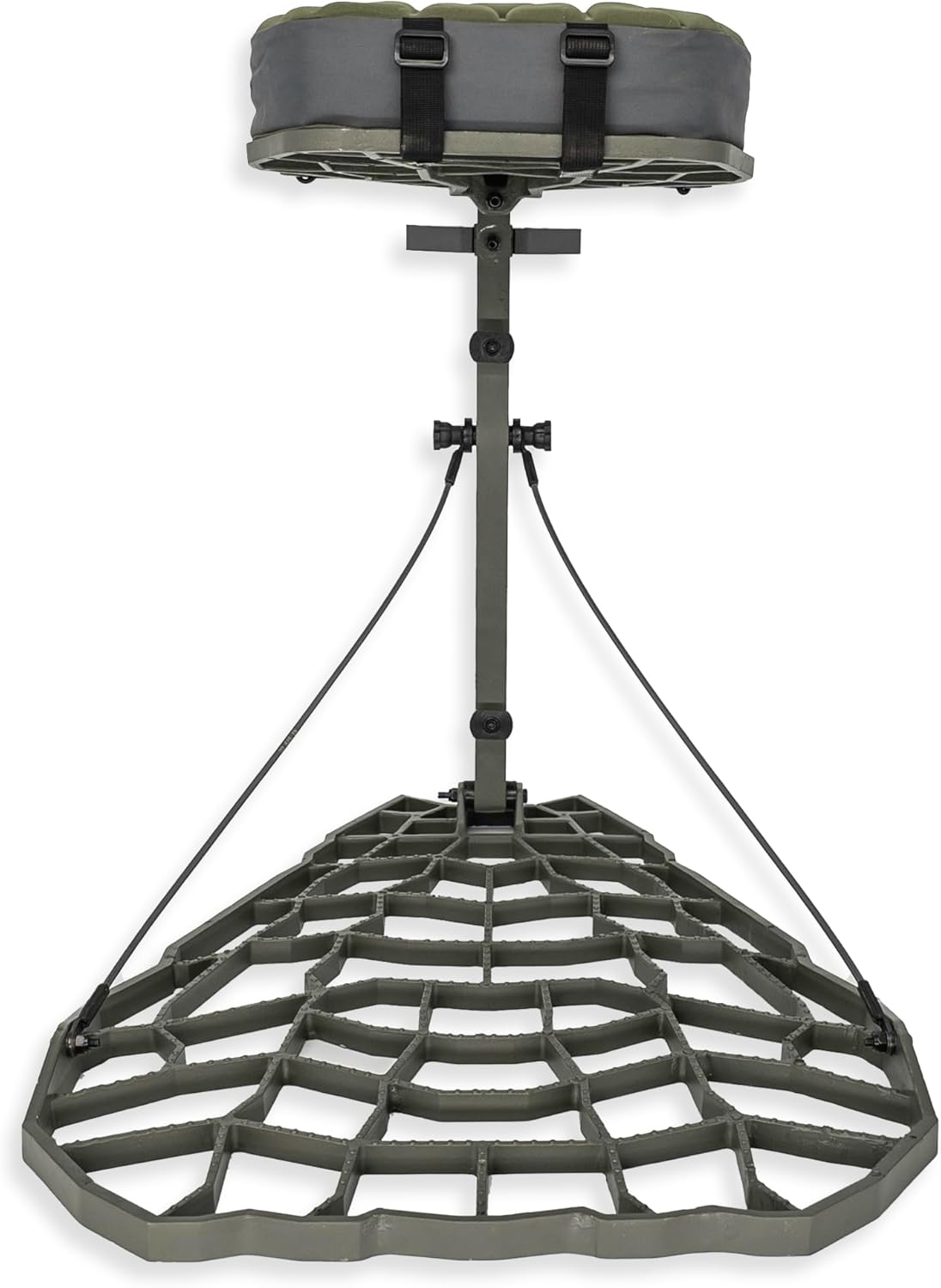 XOP Vanish Evolution 11 Lb Cast Aluminum Hang-On Treestand for Deer Hunting