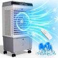 Evaporative Air Cooler, 5.3 Gallon Water Tank, 4 Ice Boxes, 12H Timer, 120 Oscillation, 3 Speeds