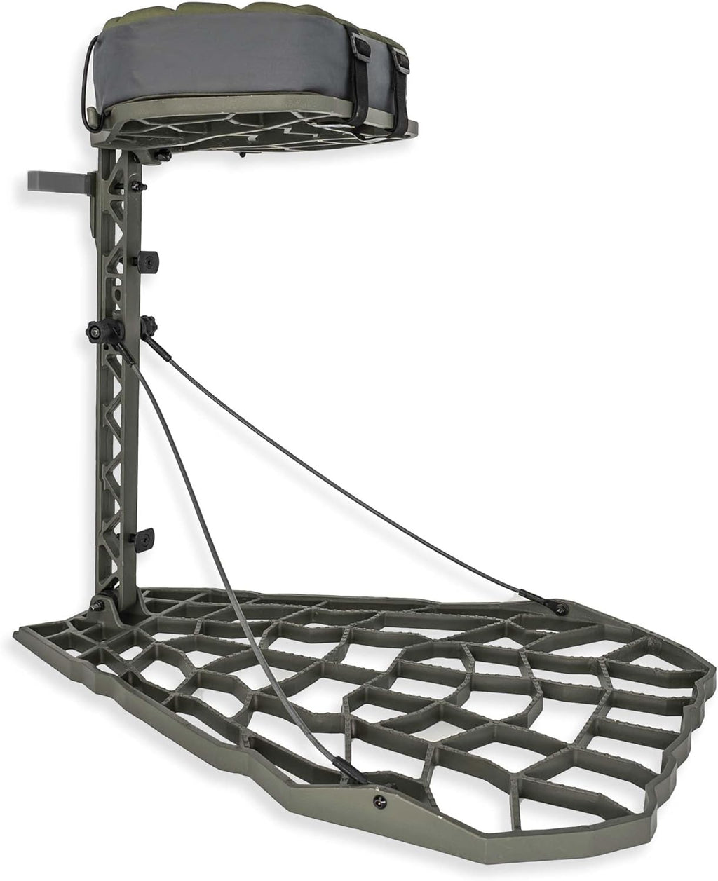 XOP Vanish Evolution 11 Lb Cast Aluminum Hang-On Treestand for Deer Hunting