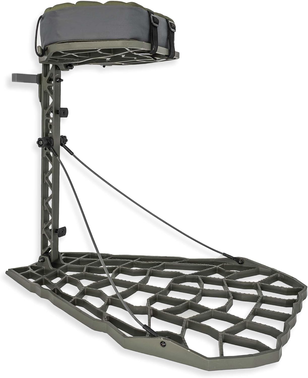 XOP Vanish Evolution 11 Lb Cast Aluminum Hang-On Treestand for Deer Hunting