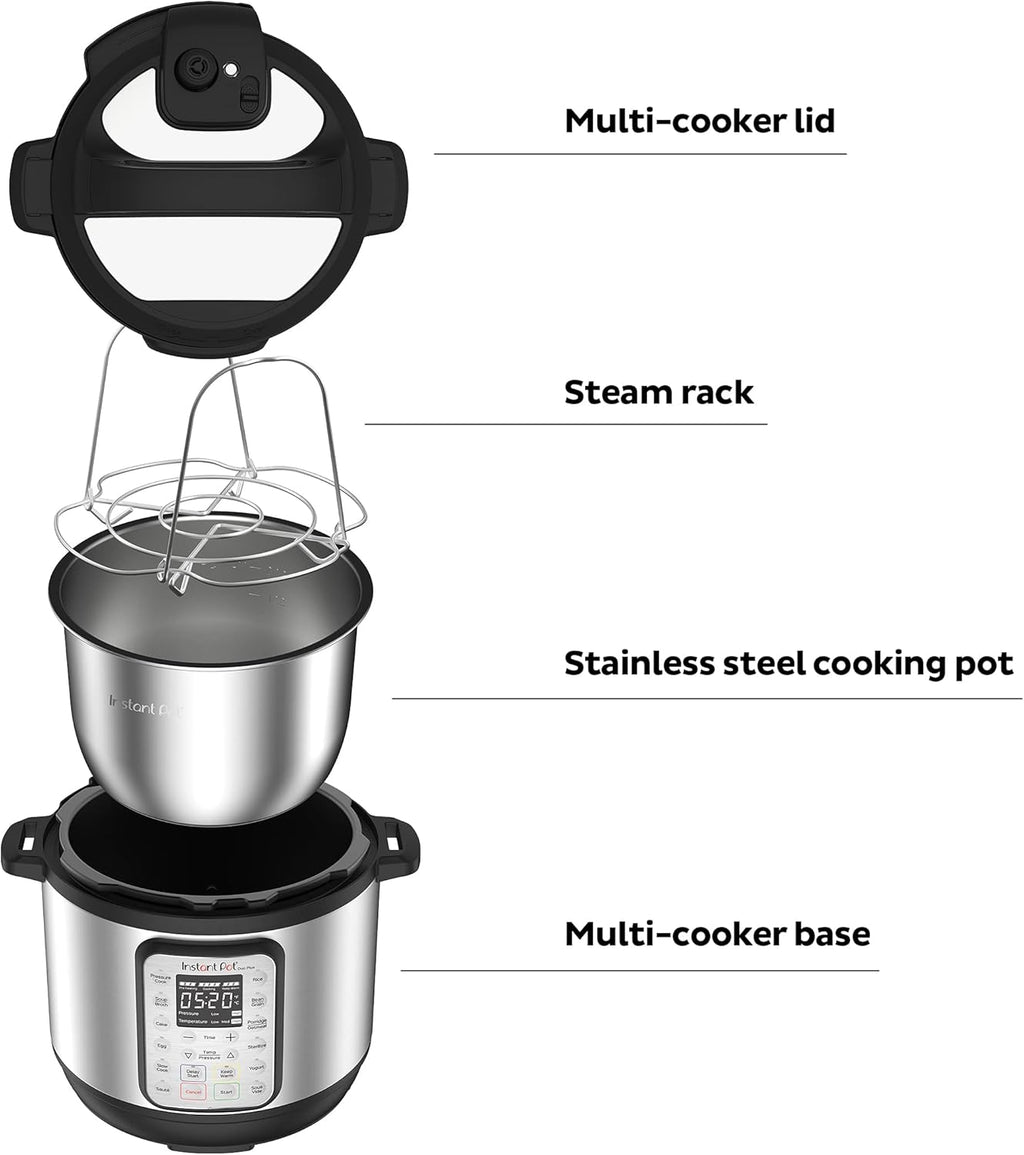 Instant Pot Duo Plus 3 Qt 9-in-1 Programmable Pressure & Slow Cooker
