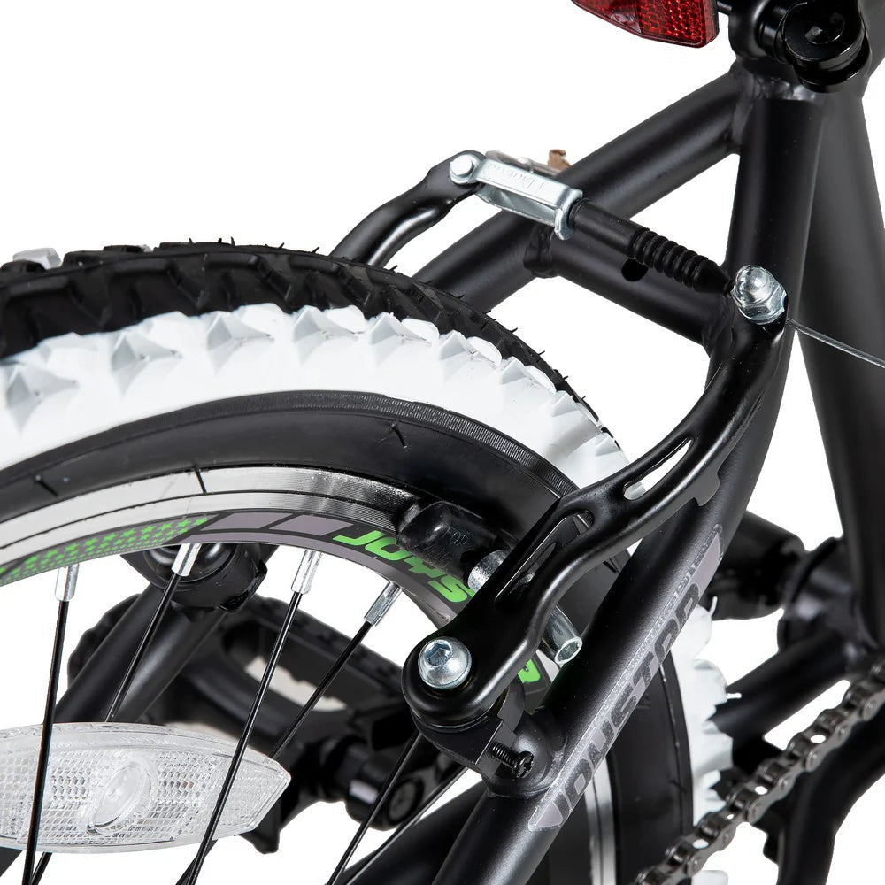 Kids' Single-Speed Mountain Bike, 20-Inch/24-Inch - White Wall Knobby Tires