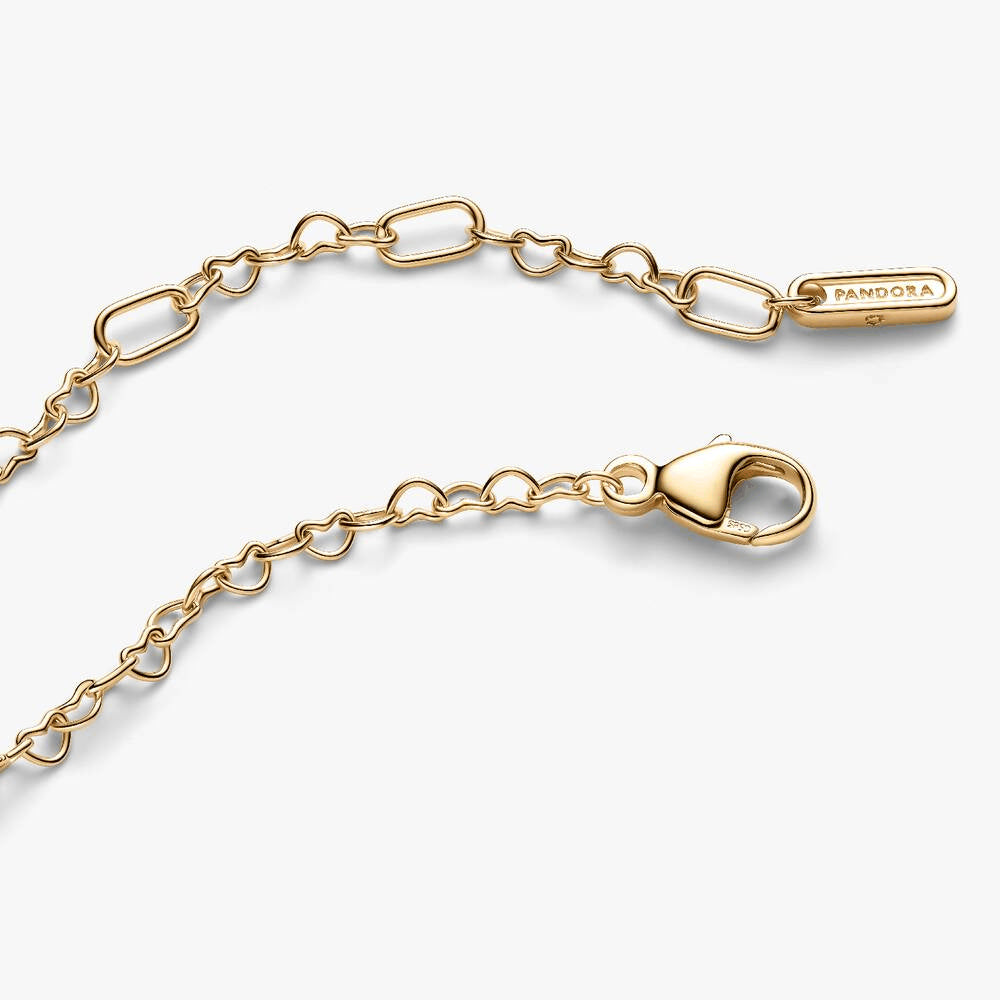 Pandora Era Linked Hearts Chain Bracelet