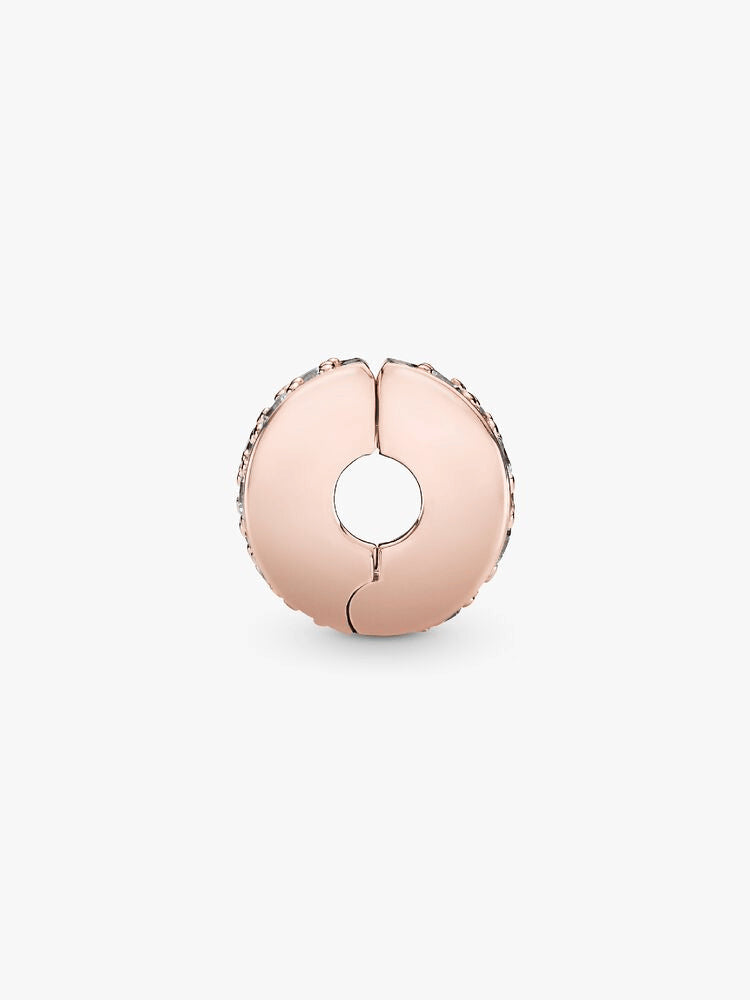 Clear Pavé Clip Charm