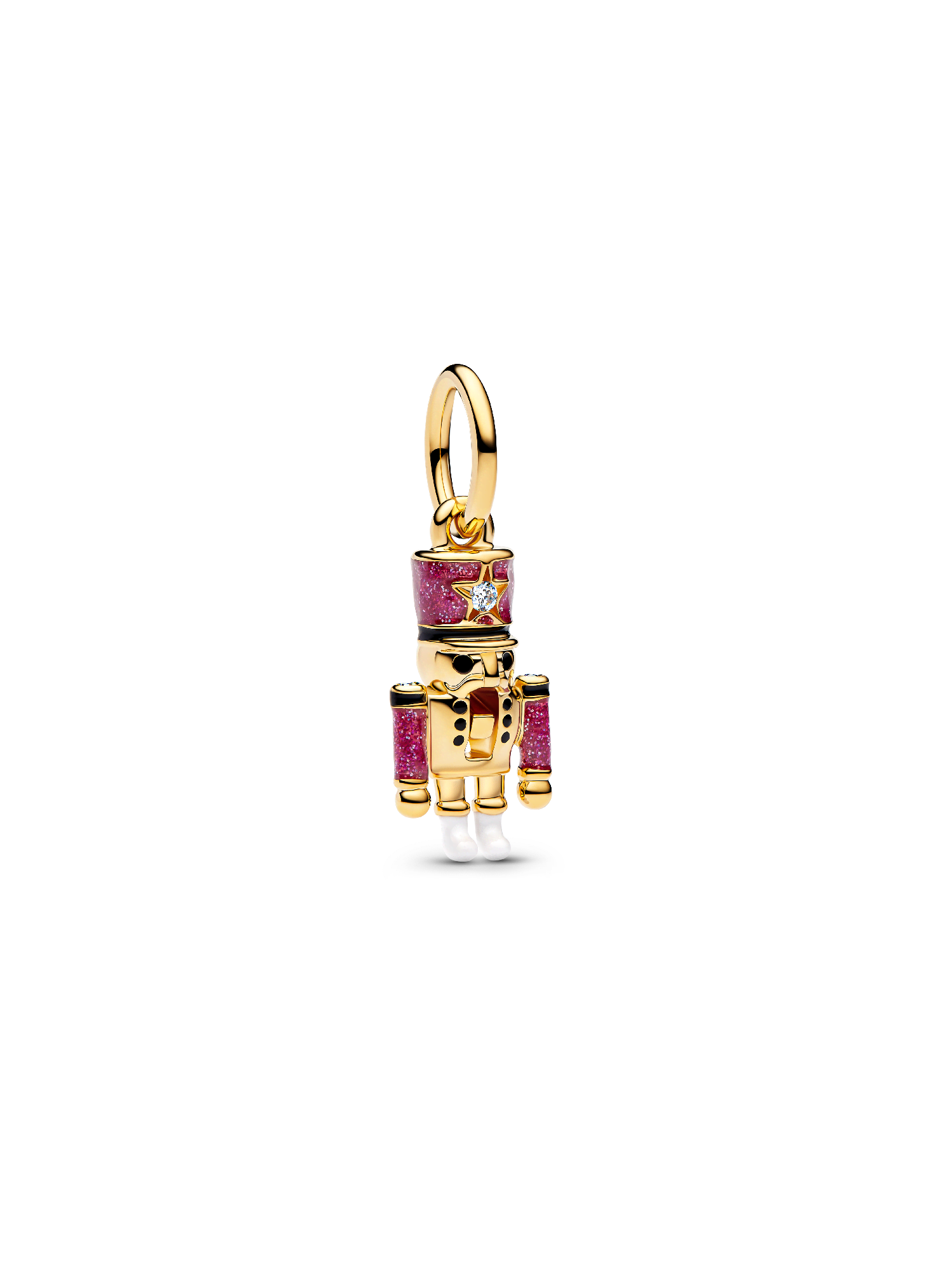Moveable Nutcracker Dangle Charm