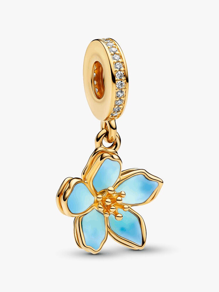 Blue Blossom Dangle Charm