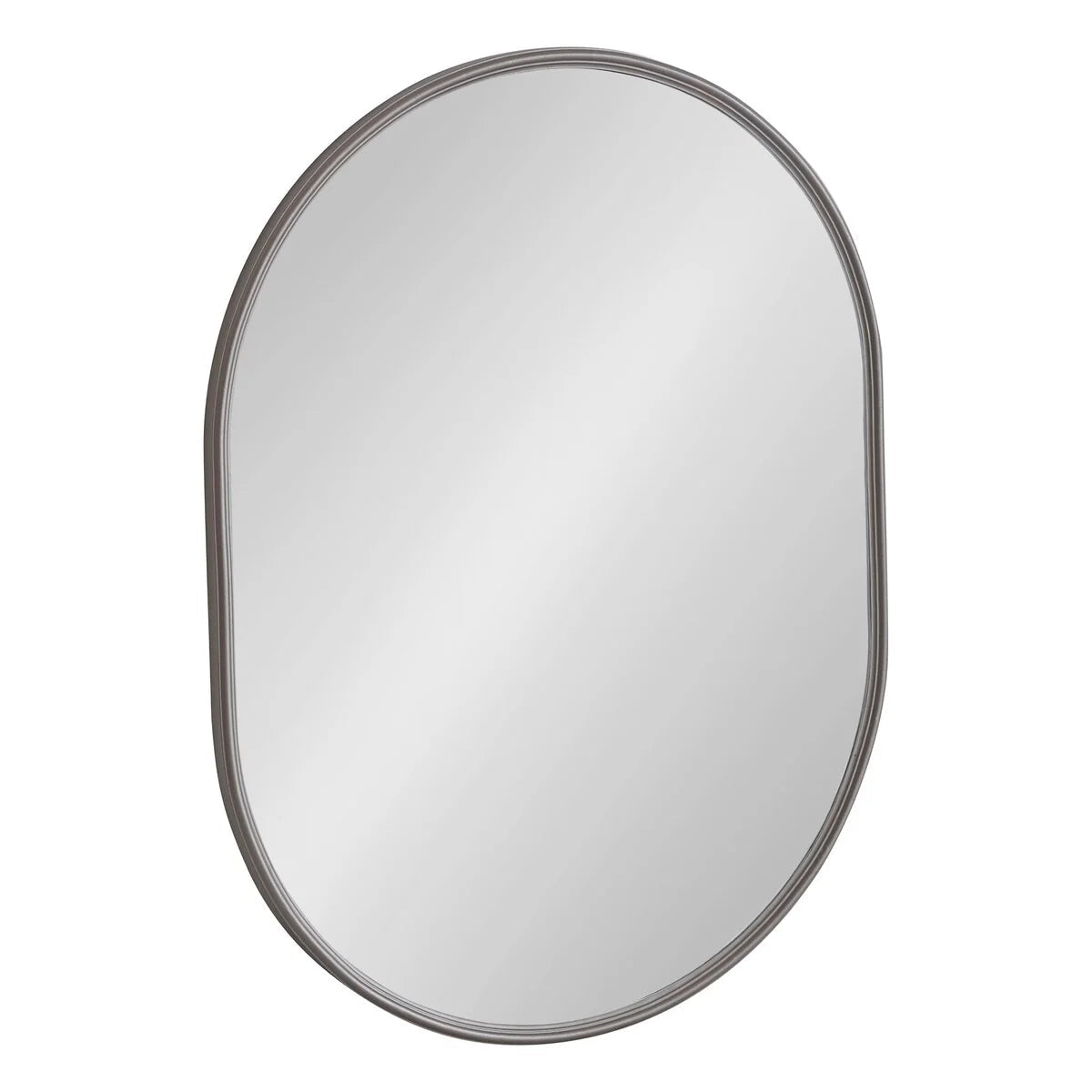Capsule Framed Wall Mirror, 16x48, 18x24, 22x34, 24x36, Black, Bronze, Gold, Gray, Silver, Antique-Bronze