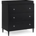 Bowie 3-Drawer Dresser With Changing Top - Black Ebony